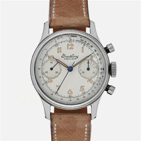 breitling chronograph ref 790|1940s Breitling Premier Chronograph Ref. 790.